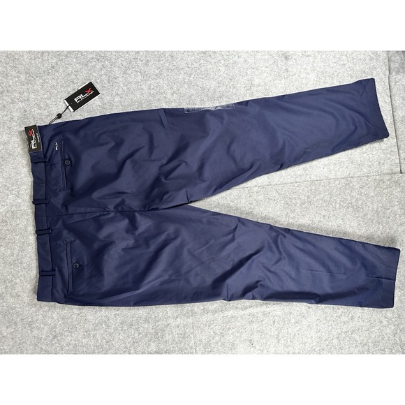 RLX Ralph Lauren Men's 40x32 Navy Performance Golf Pants Tailored Fit - Picture 11 of 11